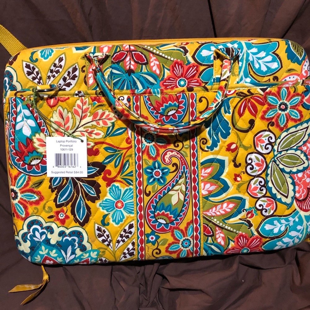 Vera Bradley computer portfolio bag - Picture 1 of 2